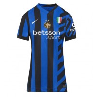 Camiseta Inter Milan Alessandro Bastoni #95 Primera Equipación Replica 2024-25 para mujer mangas cortas